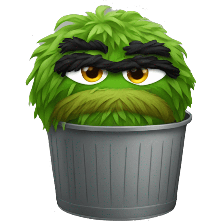 Oscar the Grouch emoji