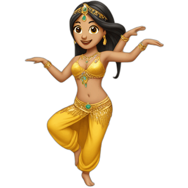 Belly dancer emoji