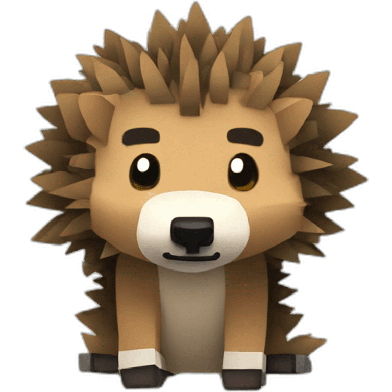 Minecraft hedgehog emoji