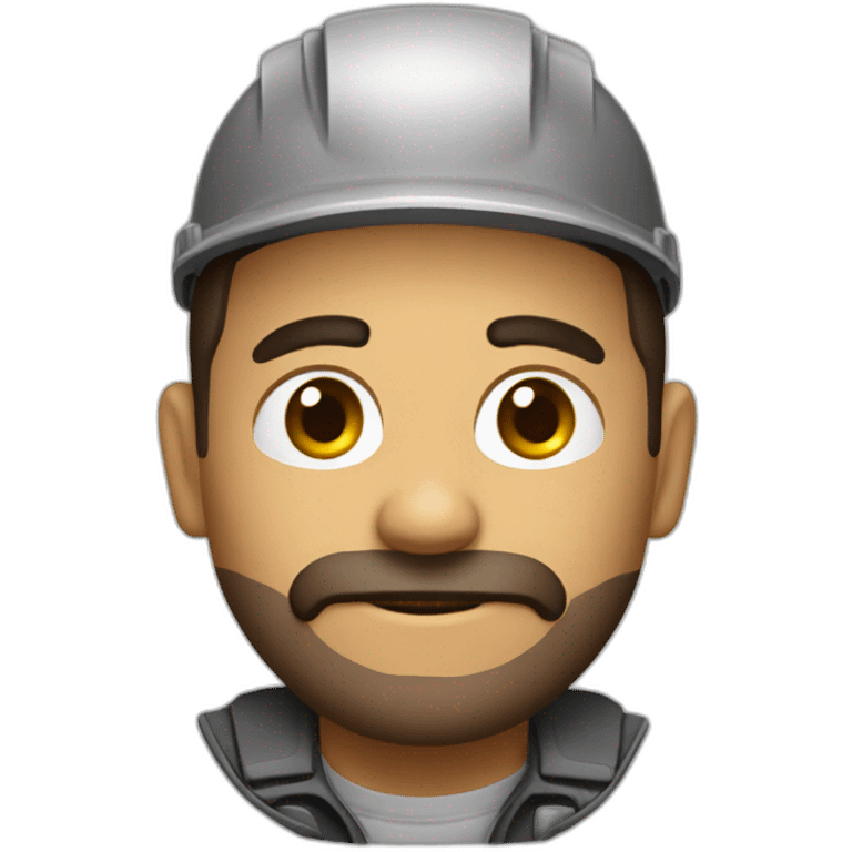 Trabajador cansado emoji