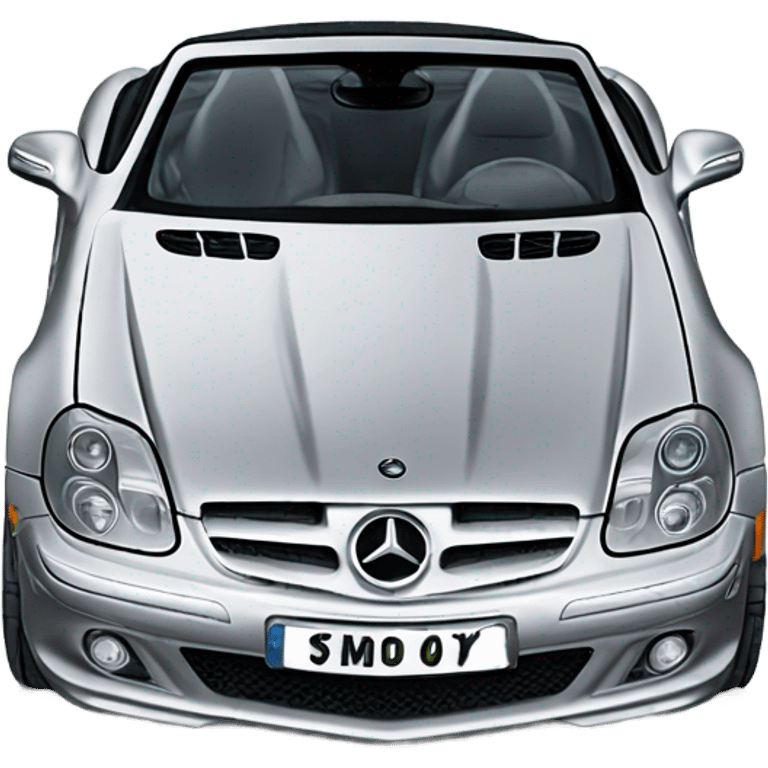 Mercedes slk 2000 silver emoji