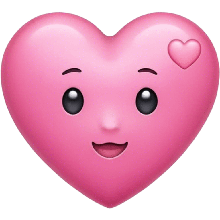 Pink heart emoji