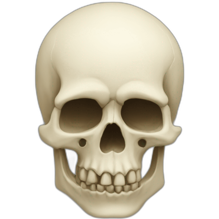 The-skull-looks-like-it-wants-to-kill-you emoji