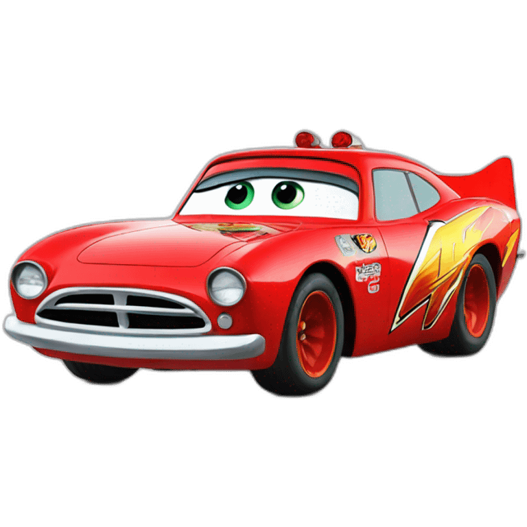 Flash McQueen cars emoji