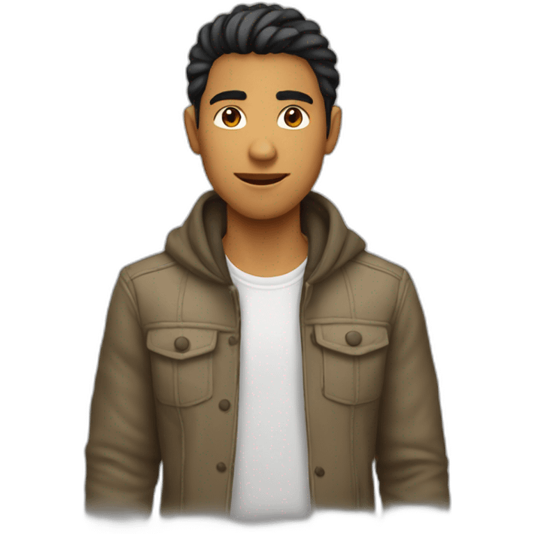 Chico joven emoji