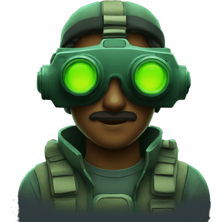 night vision goggles emoji