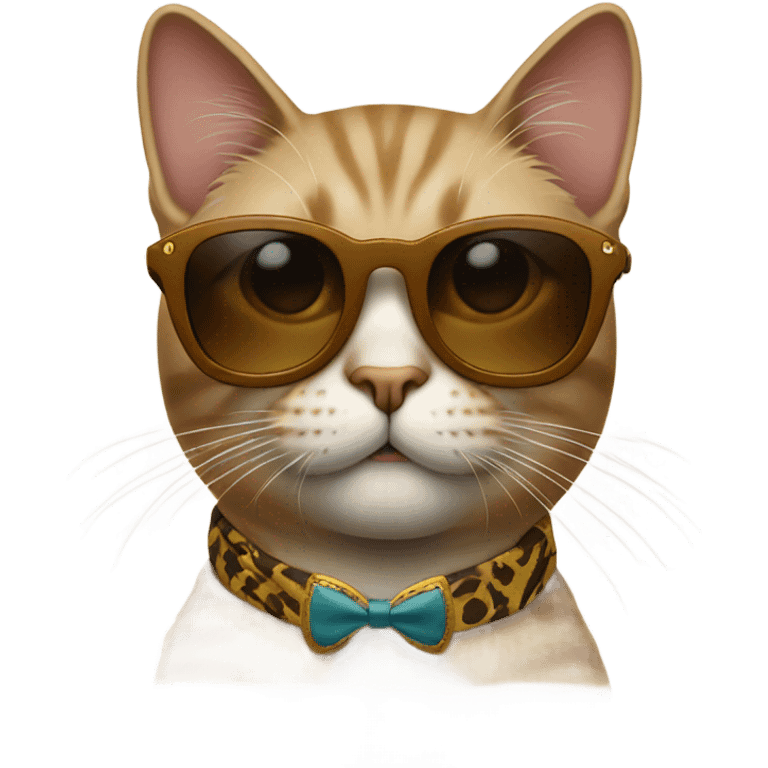 Cat with sunglasse emoji