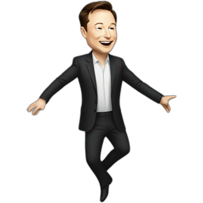 Elon musk dancing  emoji