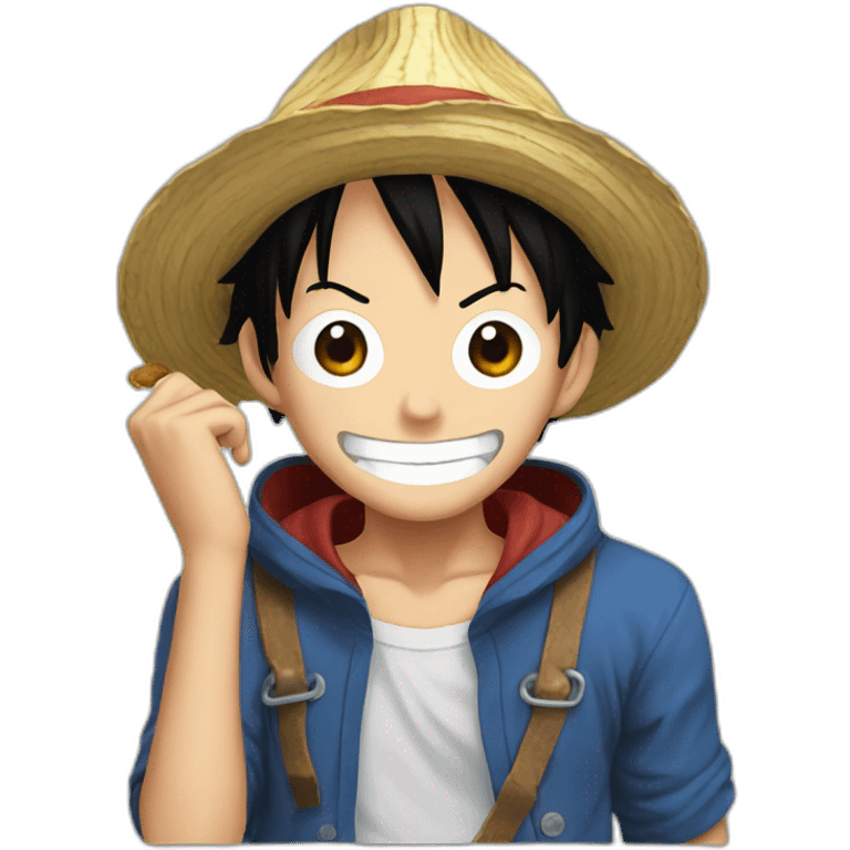 Luffy emoji