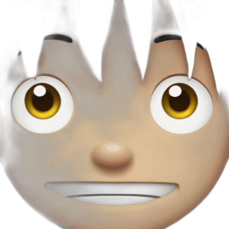 crying luffy emoji