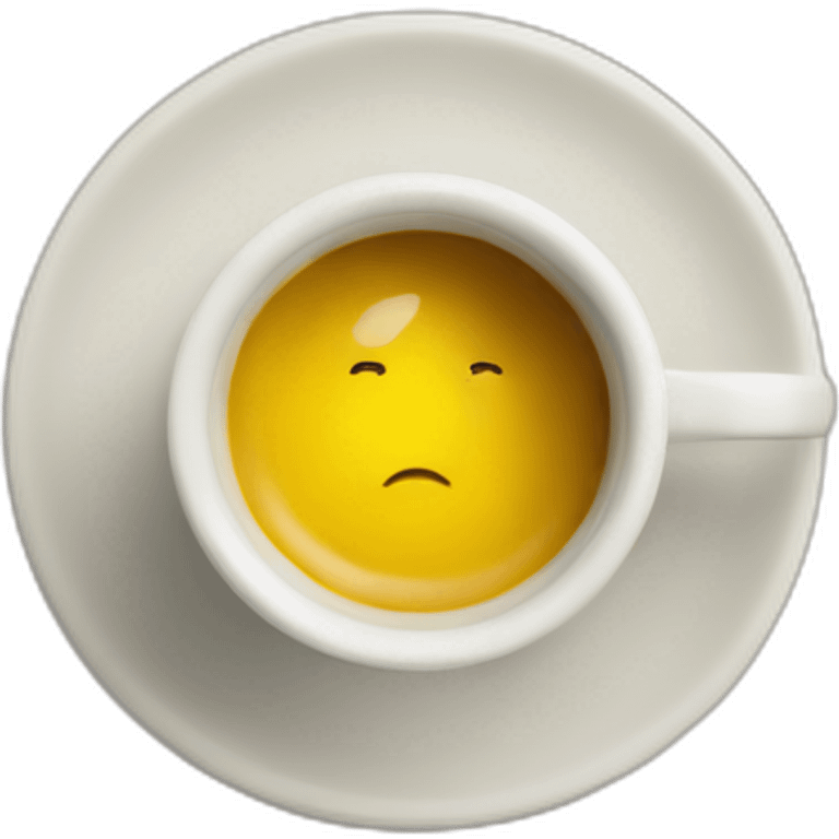 yellow espresso cup emoji