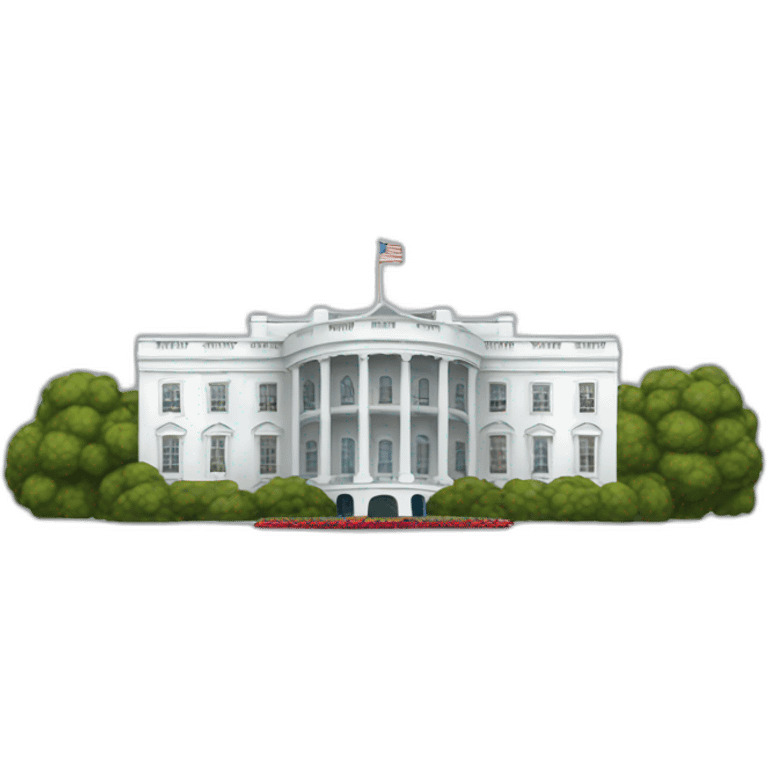 the white house emoji