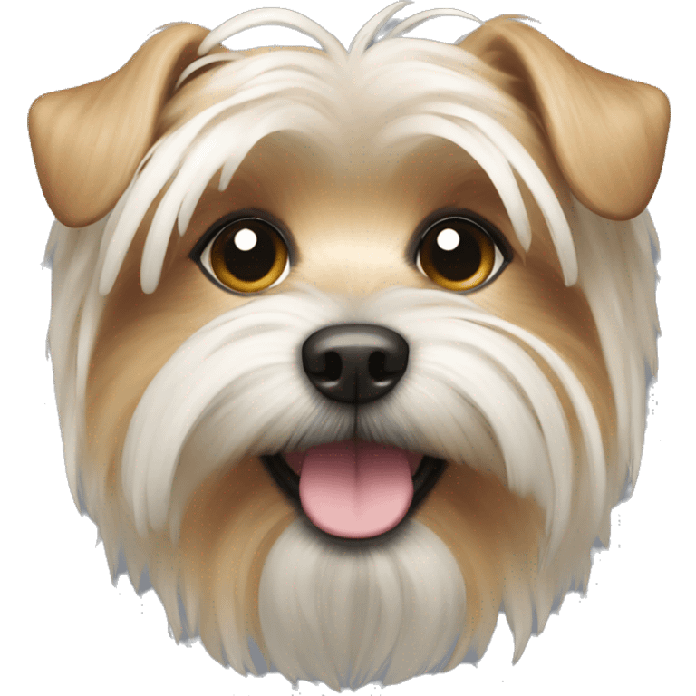 Morkie dog emoji