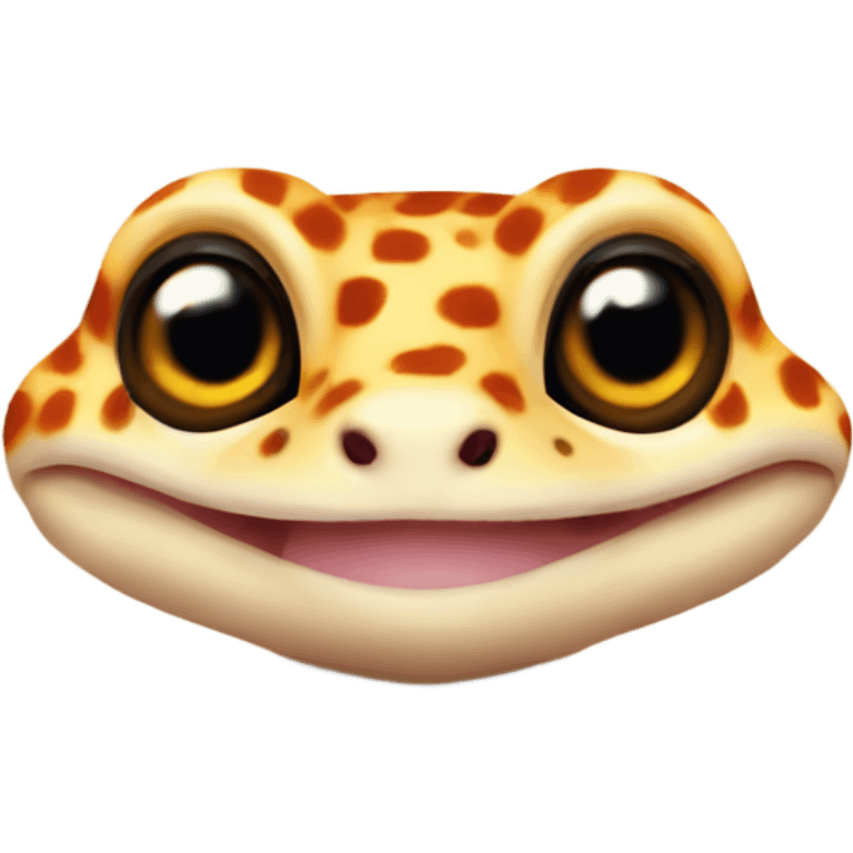 leopard gecko orange  emoji