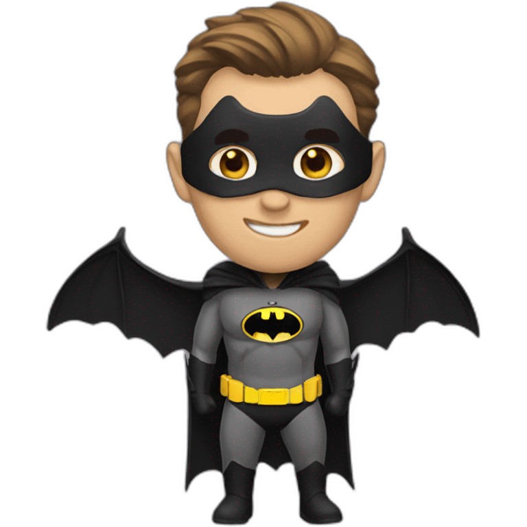 Bat man emoji