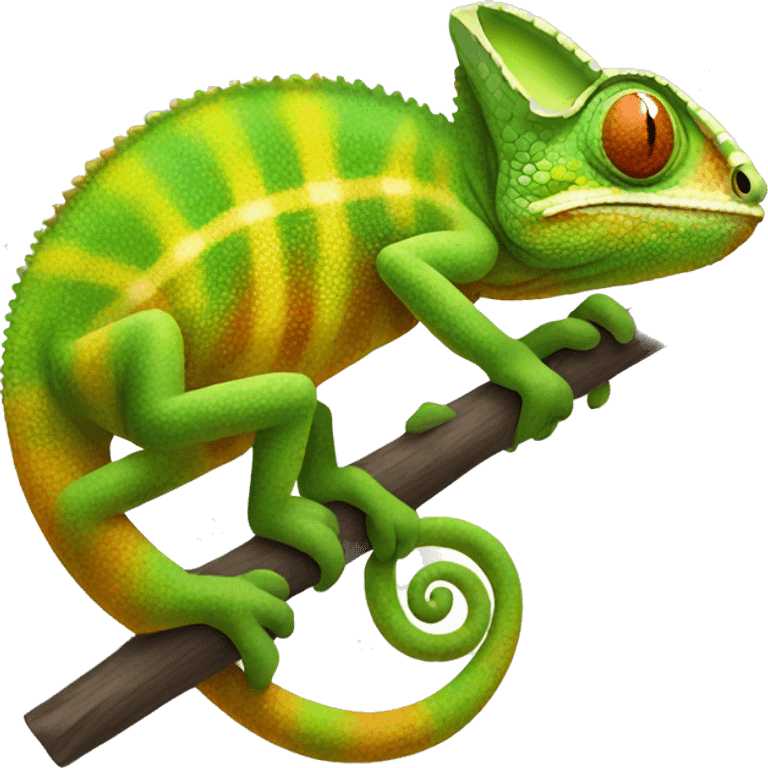 chameleon  emoji