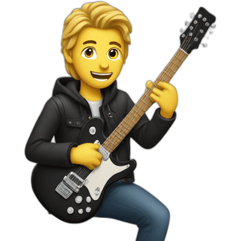 Guitar player emoji