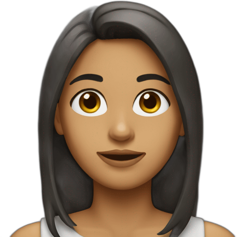 mujer joven emoji