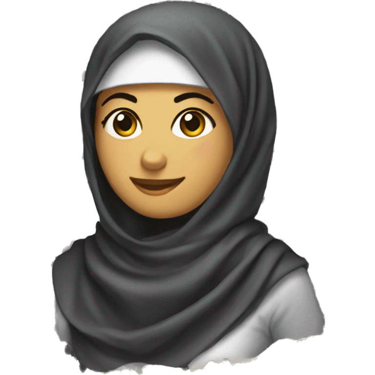 Keffiyeh woman emoji