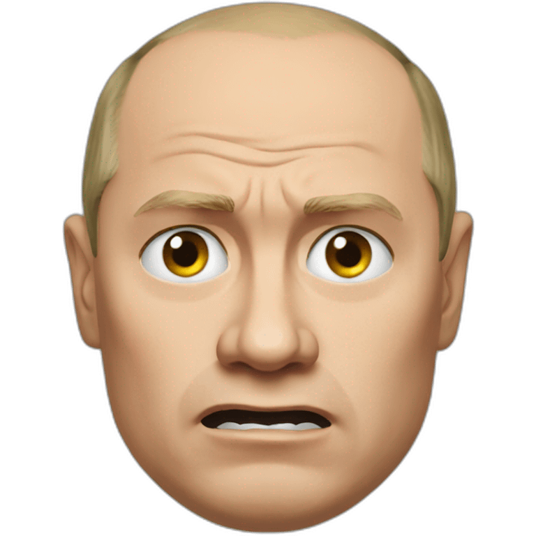 Angry Putin emoji