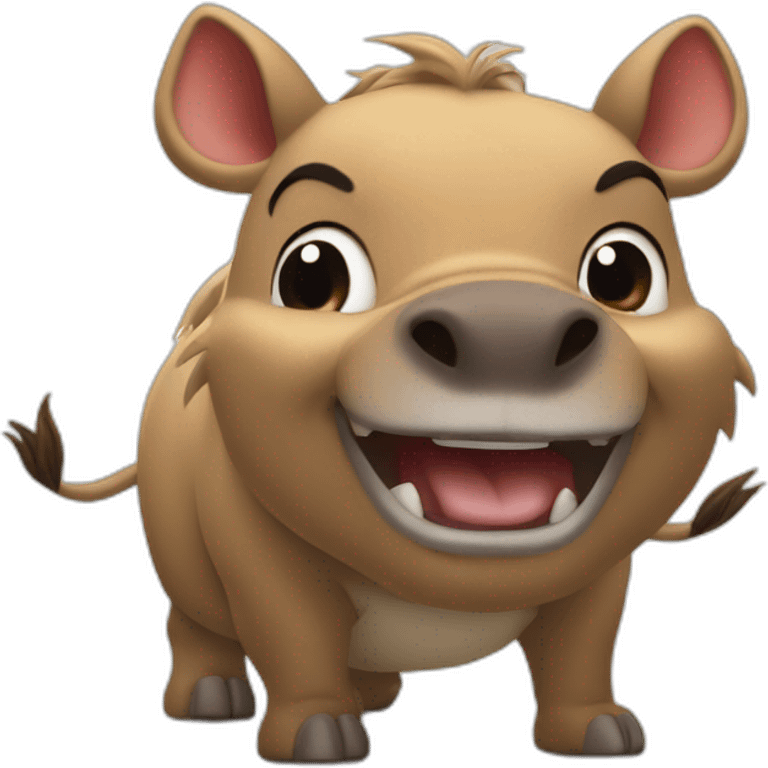 Pumba et némo emoji