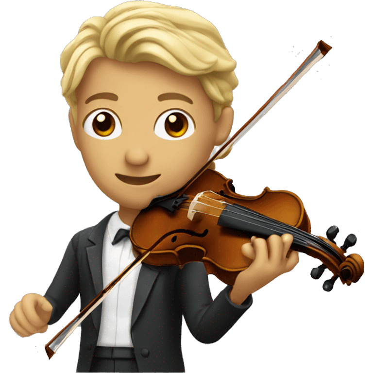 a violinist emoji