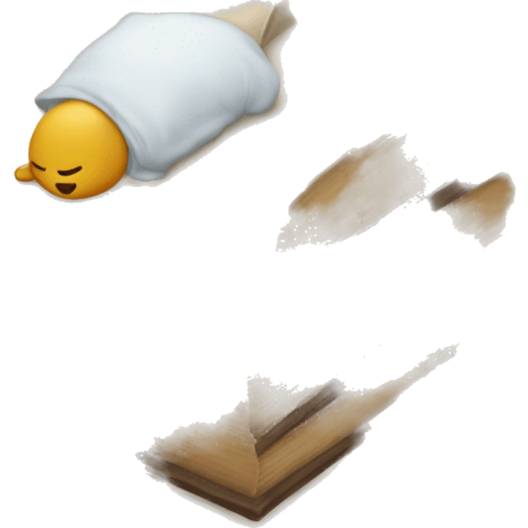 Sleeping book emoji