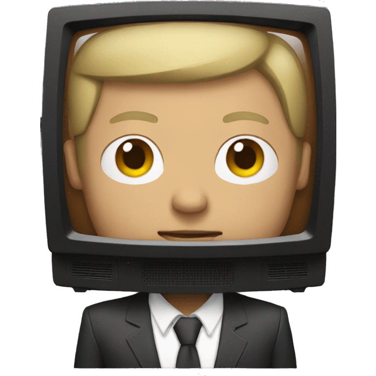 Tv man emoji