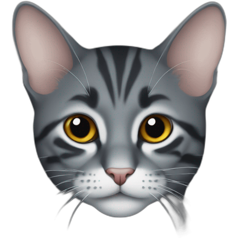 Gato negro emoji