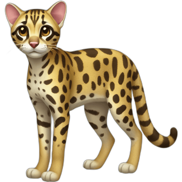 Ocelot Full Body emoji