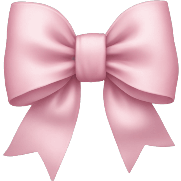  A light pink bow emoji