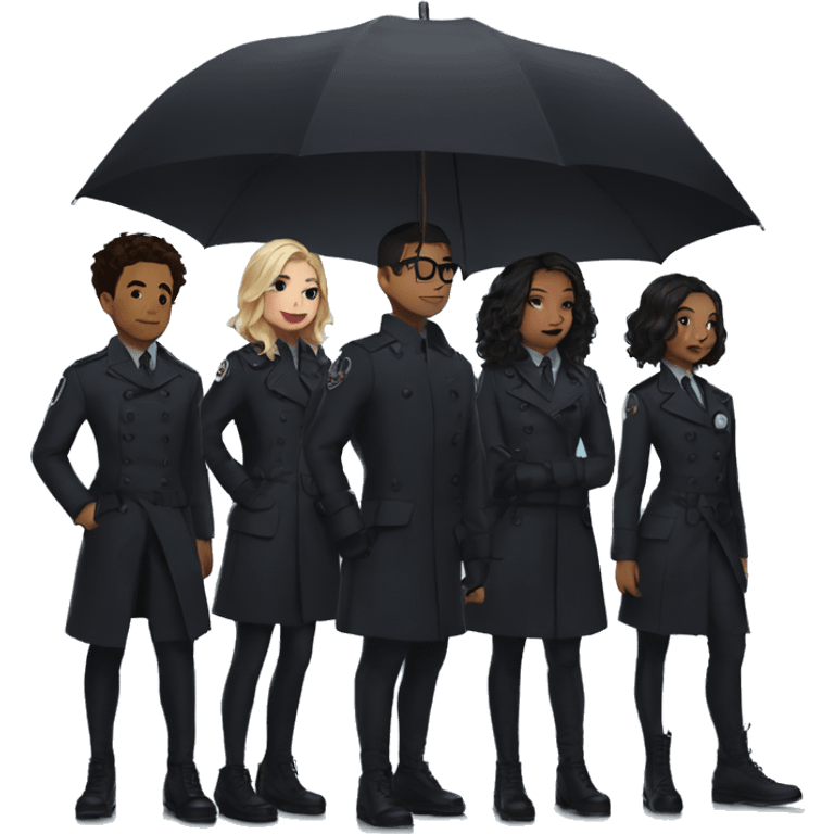 Umbrella academy squad emoji