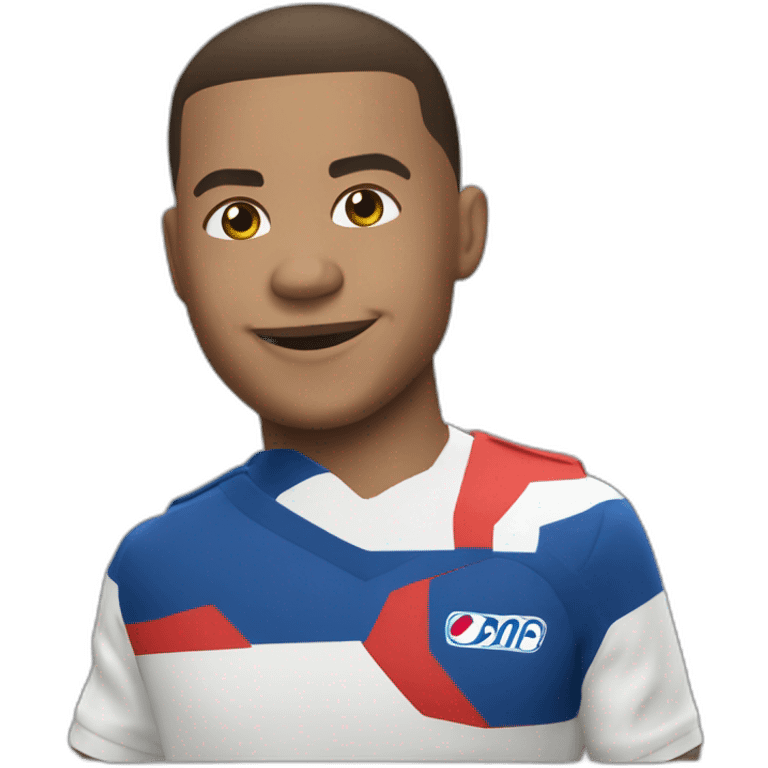 Célébration Mbappé bras croisé  emoji