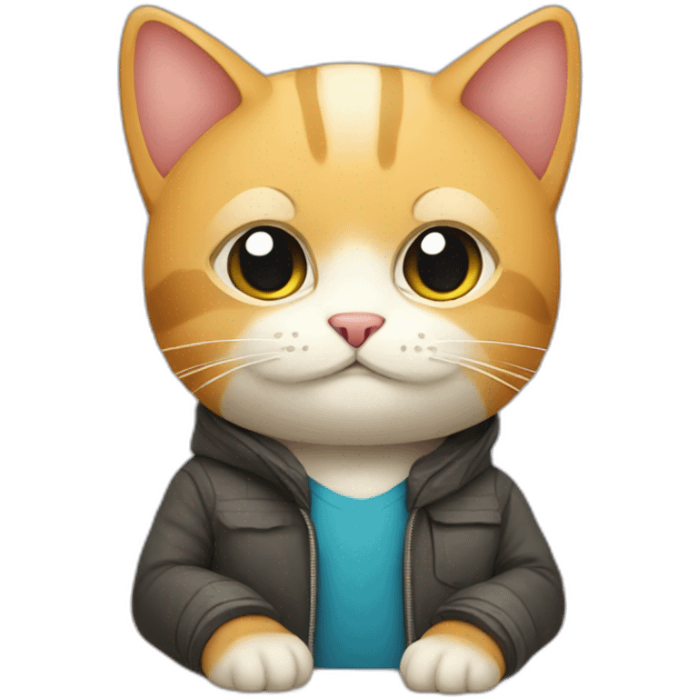 developer cat emoji