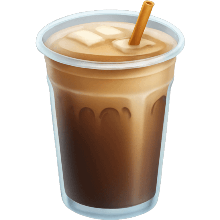 Iced coffee emoji