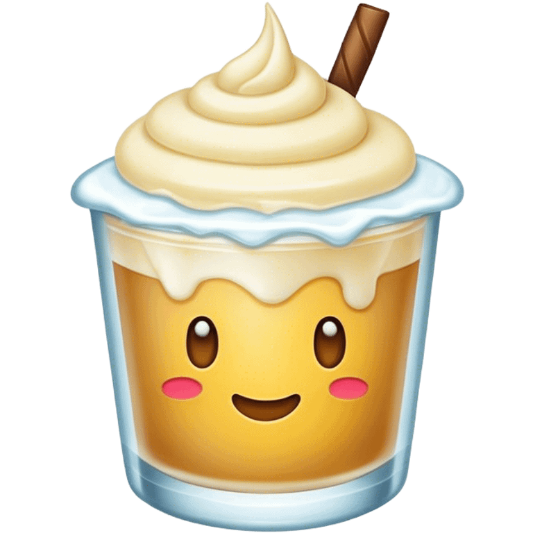 iced vanilla emoji