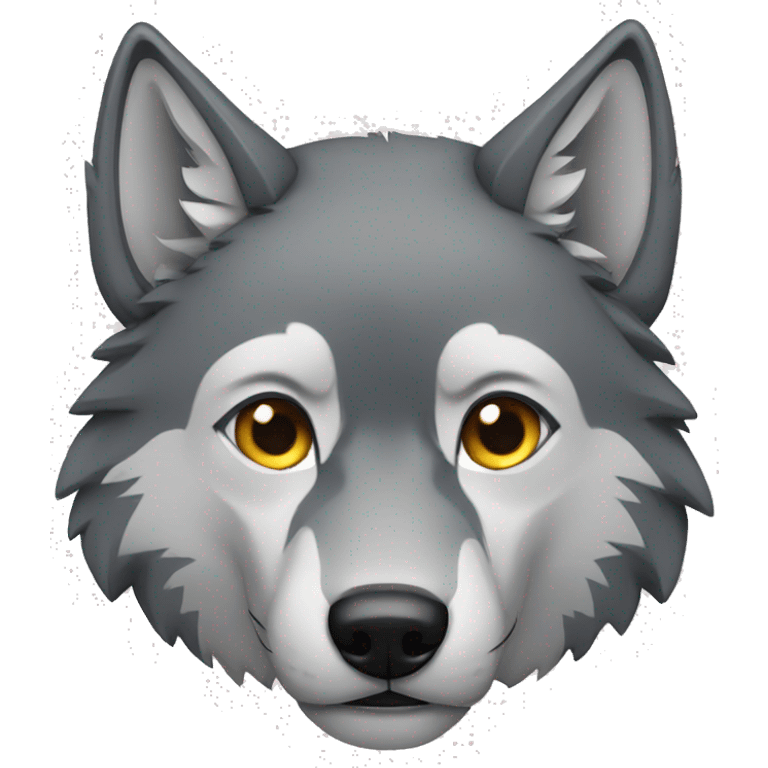 wolf emoji