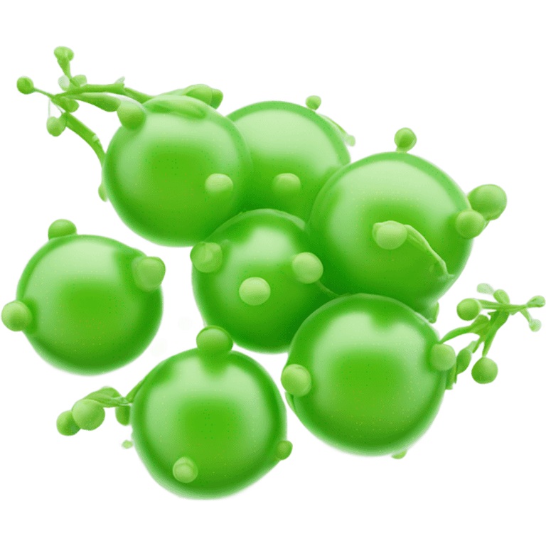 Pea gas bubbles emoji