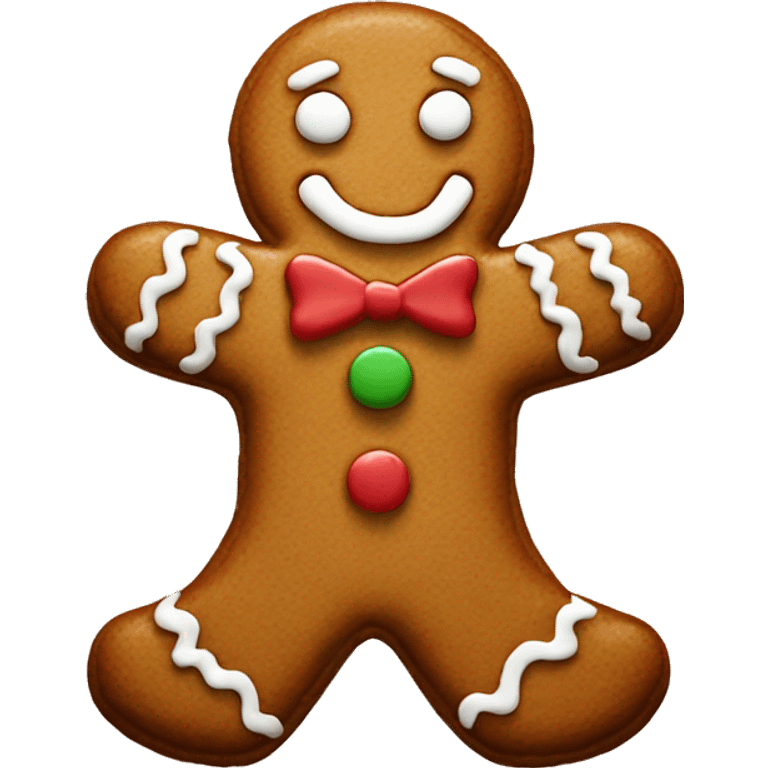 gingerbread cookie emoji