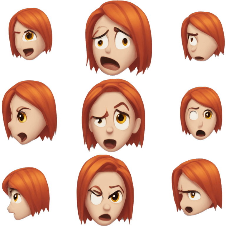 Hayley Williams frustrated emoji