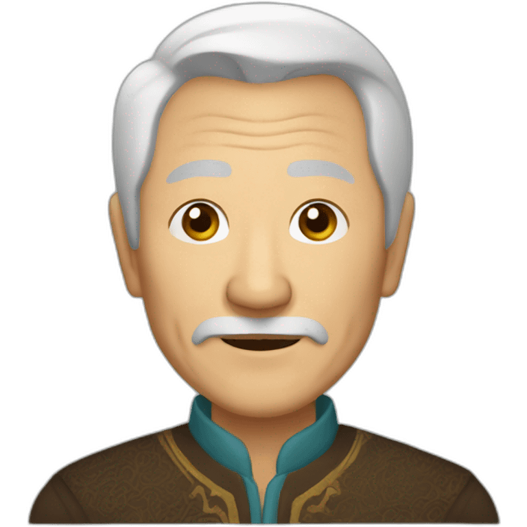 Kazakh old man emoji