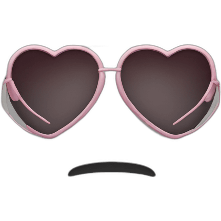 Heart with sunglasses emoji