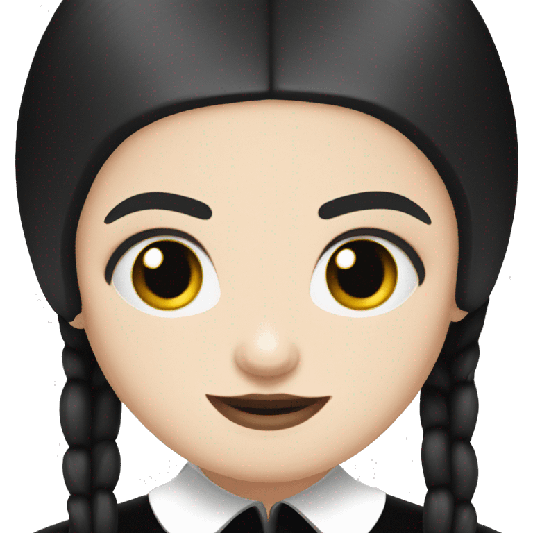 Wednesday Addams emoji