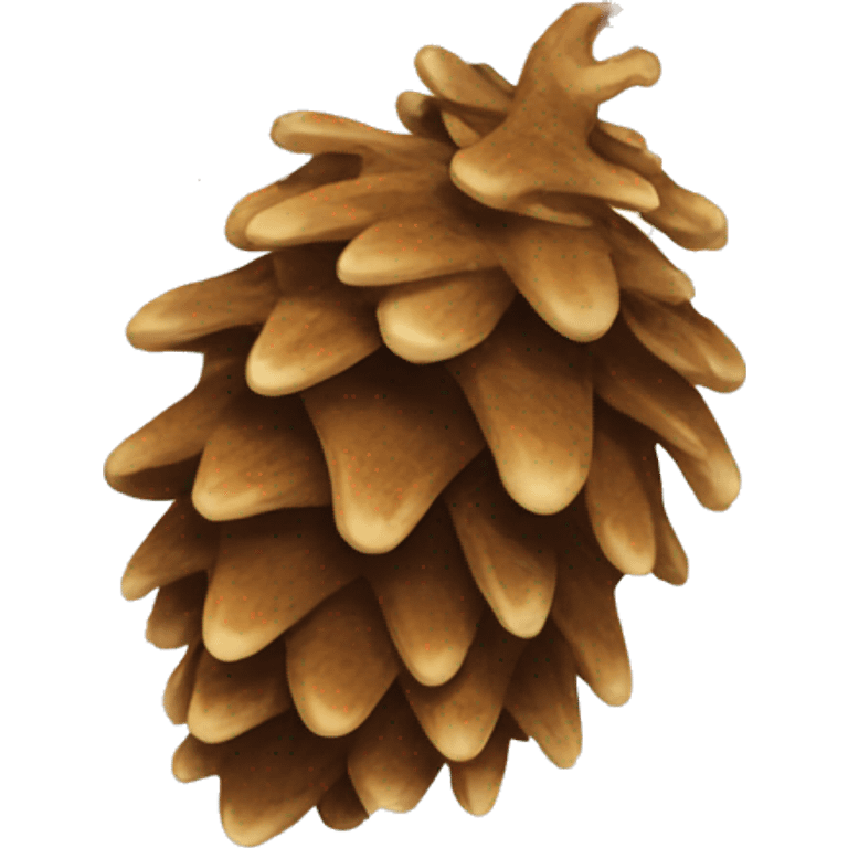 Spruce pine cone emoji