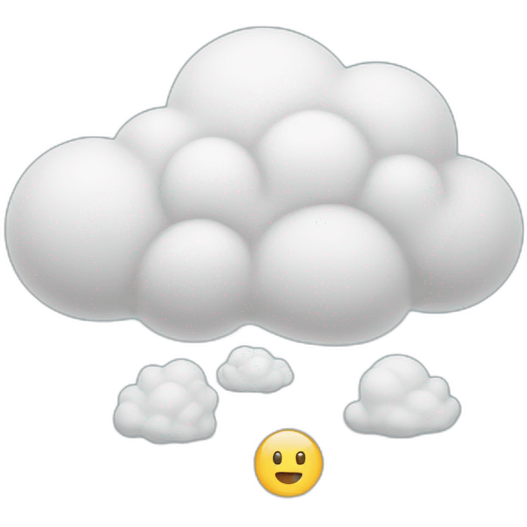 cloud computing emoji