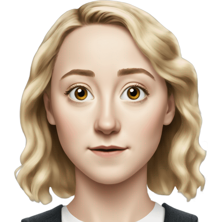 Saoirse Ronan realistic emoji