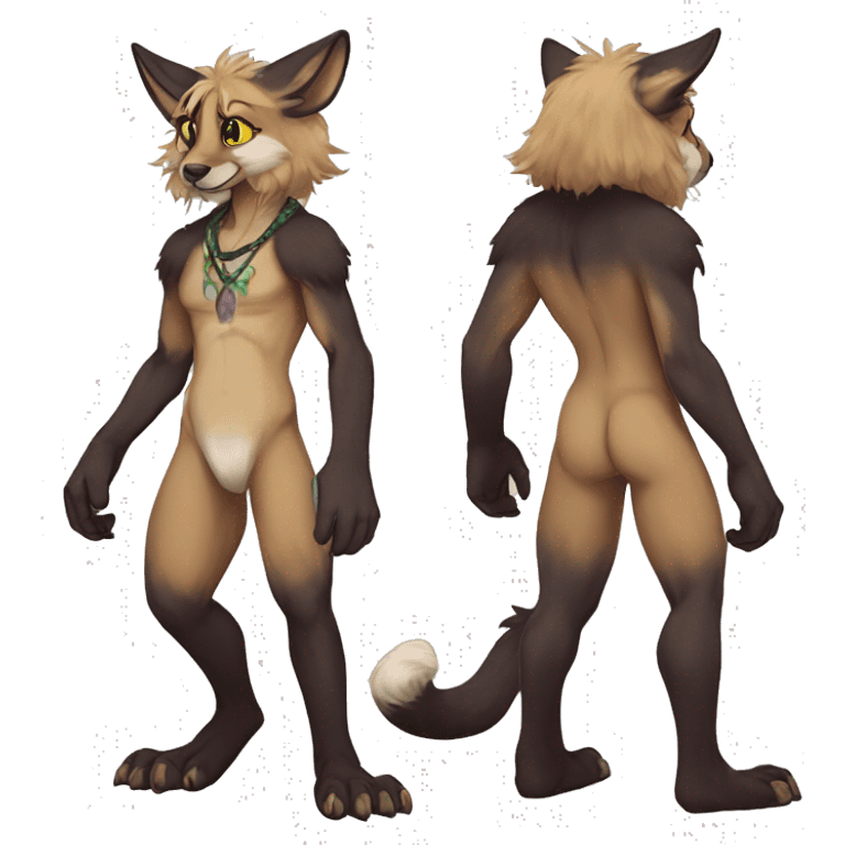  anthro vernid full body furry fursona LiLaiRa emoji