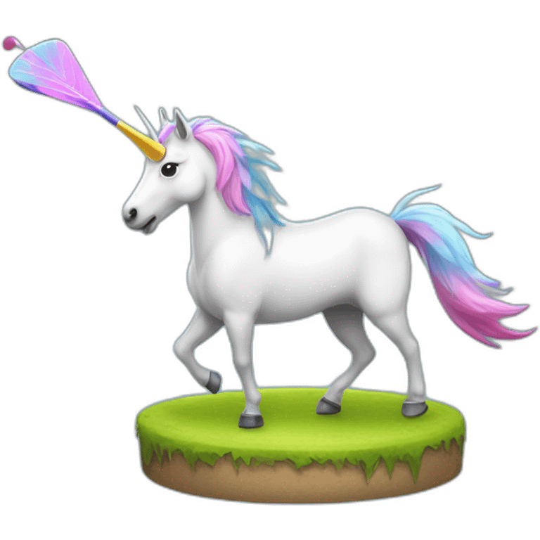 frisbee golf unicorn emoji