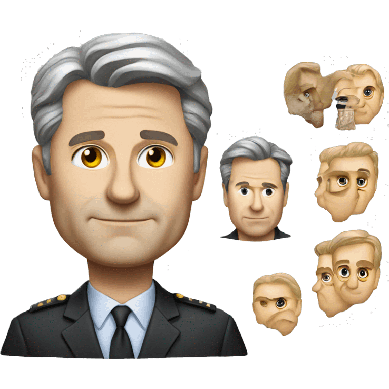 Director of the Federal Bureau of Investigation, Christopher A. Wray emoji