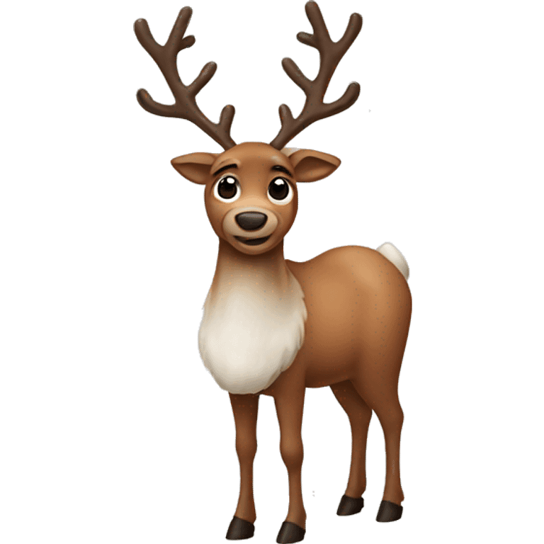 Reindeer emoji